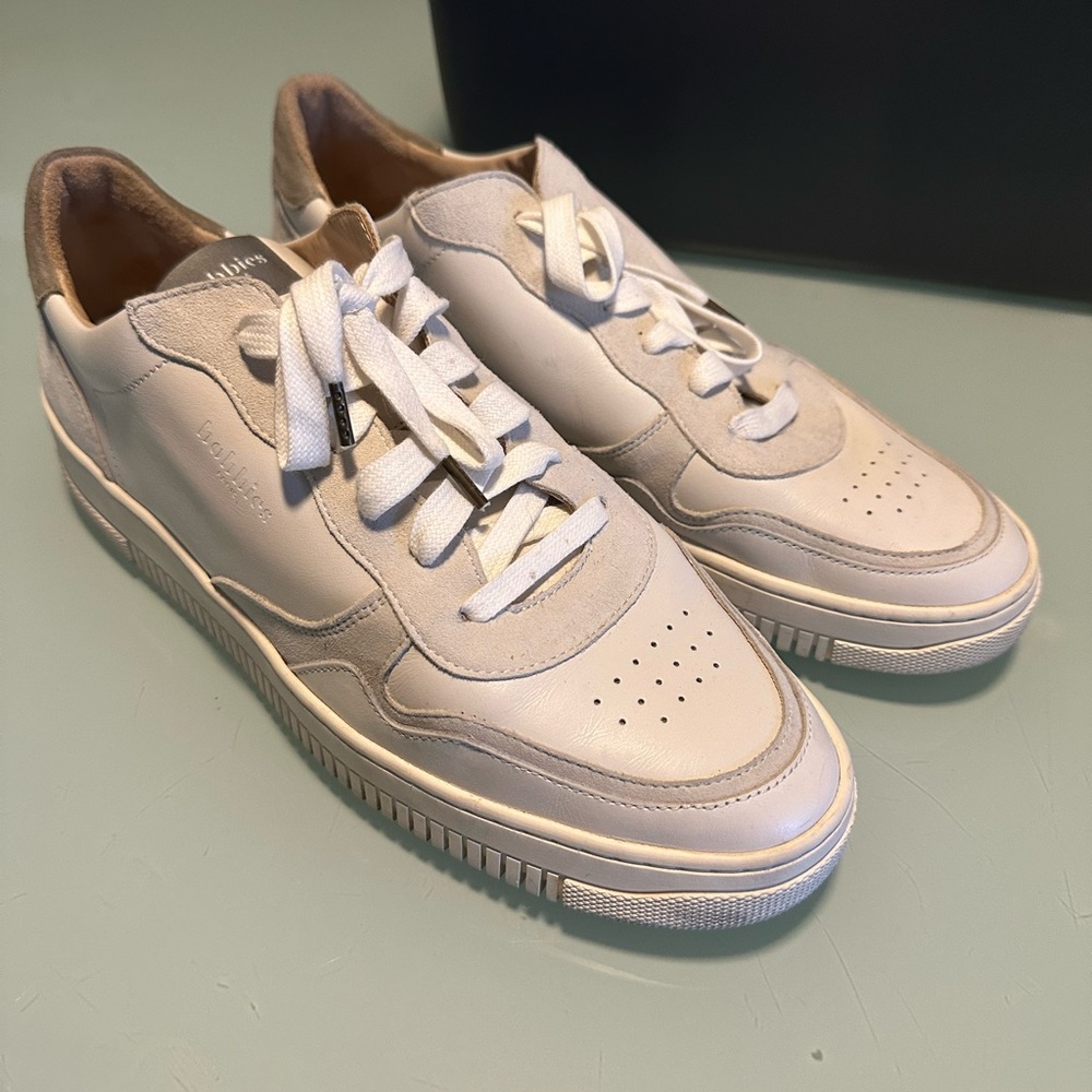 Bobbies Travis - Men’s 44 (EUR) - Off White & Green Gray - Worn